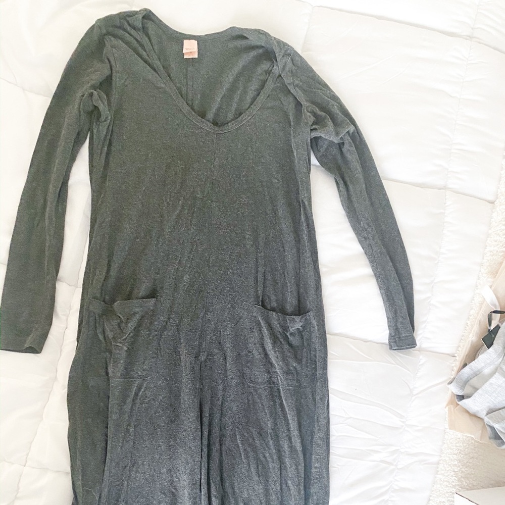 Smash and Tess Wednesday Romper- Dark Gray
